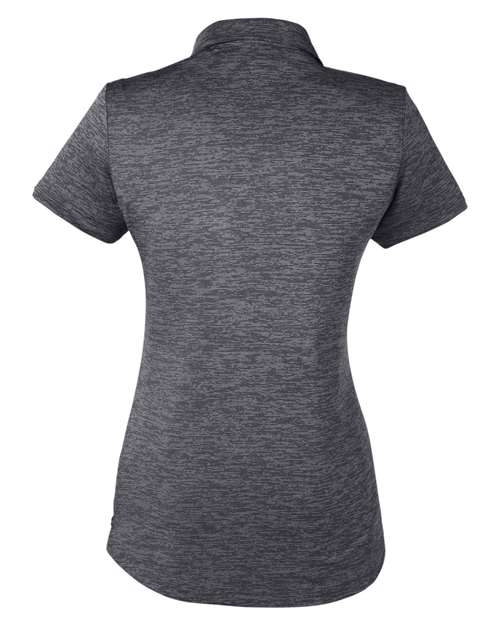 Puma Golf 596802 Ladies' Icon Heather Polo #color_PUMA BLACK