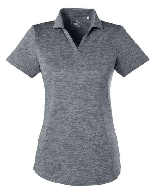 Puma Golf 596802 Ladies' Icon Heather Polo #color_QUIET SHADE