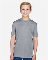 Team 365 TT11HY Youth Sonic Heather Performance T-Shirt #color_ATHLETIC HEATHER