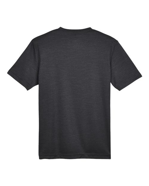 Team 365 TT11HY Youth Sonic Heather Performance T-Shirt #color_BLACK HEATHER