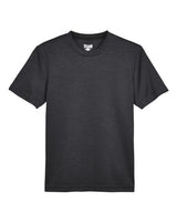 Team 365 TT11HY Youth Sonic Heather Performance T-Shirt #color_BLACK HEATHER