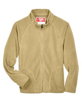 Team 365 TT90Y Youth Campus Microfleece Jacket #color_SPORT VEGAS GOLD
