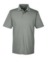 Harriton M354 Men's Micro-Piqu Polo #color_CHARCOAL