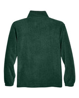 Harriton M980 Adult 8 oz. Quarter-Zip Fleece Pullover #color_HUNTER
