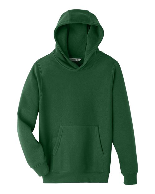 Team 365 TT96Y Youth Zone HydroSport Heavyweight Pullover Hooded Sweatshirt #color_SPORT DARK GREEN