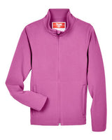 Team 365 TT80Y Youth Leader Soft Shell Jacket #color_SP CHARITY PINK