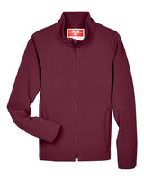 Team 365 TT80Y Youth Leader Soft Shell Jacket #color_SPORT MAROON