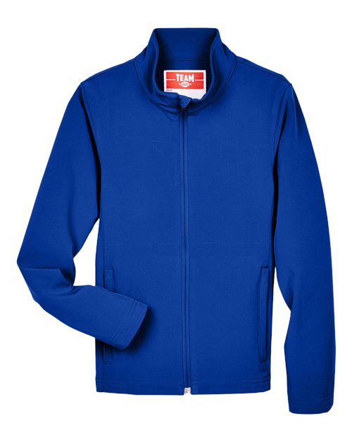 Team 365 TT80Y Youth Leader Soft Shell Jacket #color_SPORT ROYAL