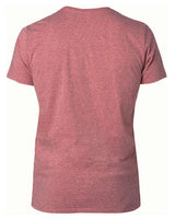 Threadfast Apparel 100A Unisex Ultimate T-Shirt #color_MAROON HEATHER
