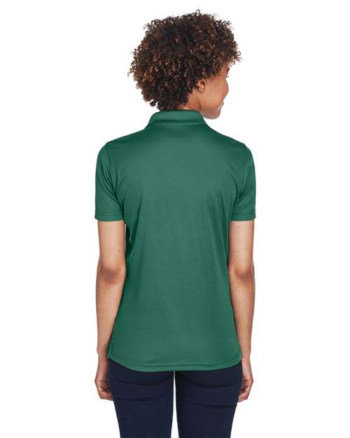 UltraClub 8210L Ladies' Cool & Dry Mesh PiquPolo #color_FOREST GREEN