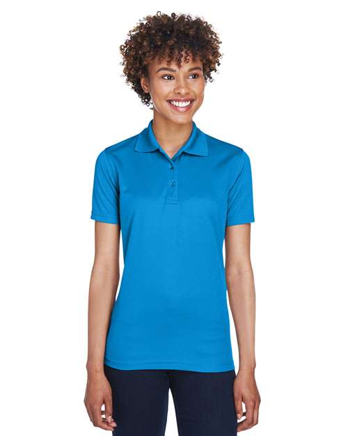 UltraClub 8210L Ladies' Cool & Dry Mesh PiquPolo #color_PACIFIC BLUE