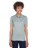 UltraClub 8210L Ladies' Cool & Dry Mesh PiquPolo #color_SILVER