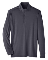 North End NE400 Men's Jaq Snap-Up Stretch Performance Pullover #color_CARBON