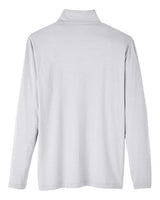 North End NE400 Men's Jaq Snap-Up Stretch Performance Pullover #color_PLATINUM