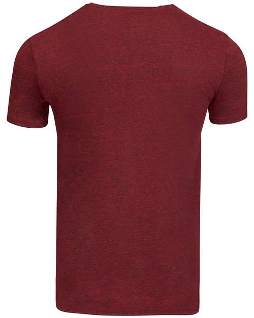 Threadfast Apparel 102A Unisex Triblend Short-Sleeve T-Shirt #color_CARD BLCK TRBLND