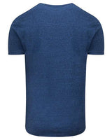 Threadfast Apparel 102A Unisex Triblend Short-Sleeve T-Shirt #color_ROYAL BLK TRBLND