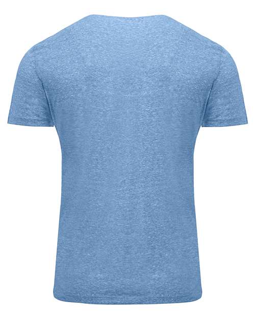 Threadfast Apparel 102A Unisex Triblend Short-Sleeve T-Shirt #color_ROYAL TRIBLEND