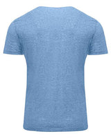 Threadfast Apparel 102A Unisex Triblend Short-Sleeve T-Shirt #color_ROYAL TRIBLEND