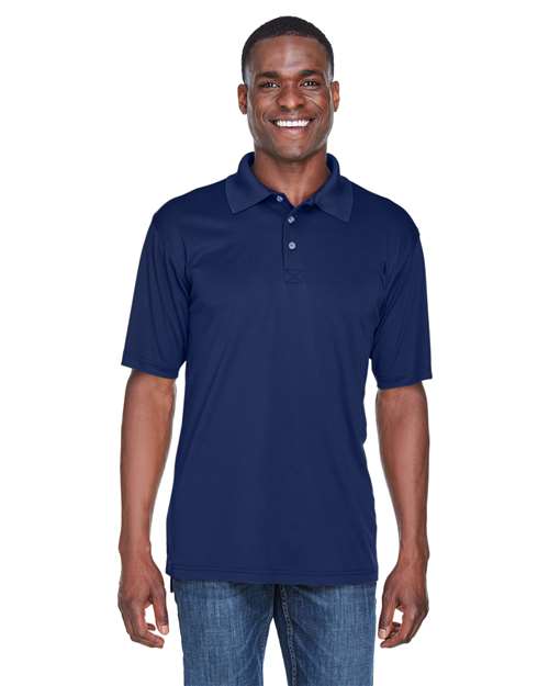 UltraClub 8425 Men's Cool & Dry Sport PerformanceInterlock Polo #color_NAVY