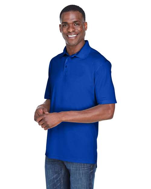 UltraClub 8425 Men's Cool & Dry Sport PerformanceInterlock Polo #color_ROYAL