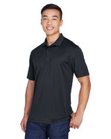 UltraClub 8405 Men's Cool & Dry Sport Polo #color_BLACK