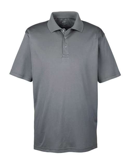 UltraClub 8405 Men's Cool & Dry Sport Polo #color_CHARCOAL