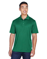 UltraClub 8405 Men's Cool & Dry Sport Polo #color_FOREST GREEN