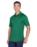UltraClub 8405 Men's Cool & Dry Sport Polo #color_FOREST GREEN
