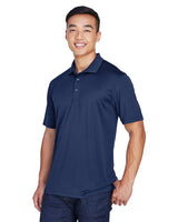 UltraClub 8405 Men's Cool & Dry Sport Polo #color_NAVY