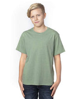 Threadfast Apparel 600A Youth Ultimate T-Shirt #color_ARMY HEATHER