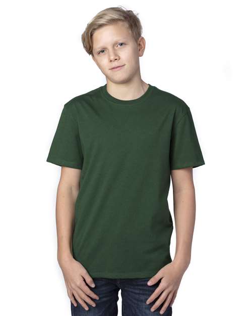 Threadfast Apparel 600A Youth Ultimate T-Shirt #color_FOREST GREEN