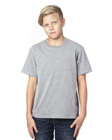 Threadfast Apparel 600A Youth Ultimate T-Shirt #color_HEATHER GREY
