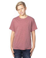 Threadfast Apparel 600A Youth Ultimate T-Shirt #color_MAROON HEATHER