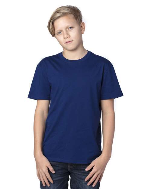 Threadfast Apparel 600A Youth Ultimate T-Shirt #color_NAVY