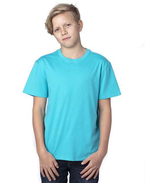 Threadfast Apparel 600A Youth Ultimate T-Shirt #color_PACIFIC BLUE