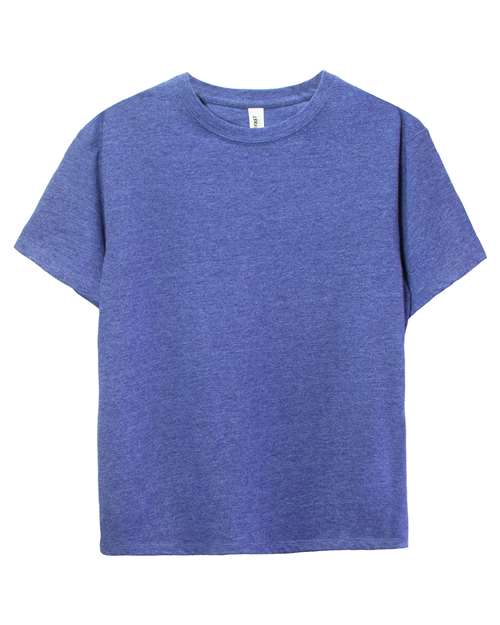 Threadfast Apparel 600A Youth Ultimate T-Shirt #color_ROYAL HEATHER