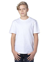 Threadfast Apparel 600A Youth Ultimate T-Shirt #color_WHITE