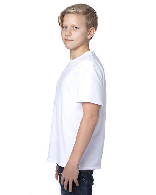 Threadfast Apparel 600A Youth Ultimate T-Shirt #color_WHITE