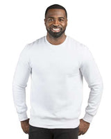 Threadfast Apparel 320C Unisex Ultimate Crewneck Sweatshirt #color_WHITE
