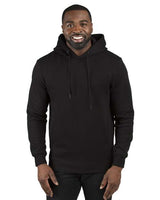 Threadfast Apparel 320H Unisex Ultimate Fleece Pullover Hooded Sweatshirt #color_BLACK