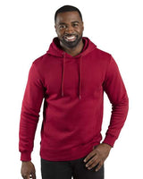 Threadfast Apparel 320H Unisex Ultimate Fleece Pullover Hooded Sweatshirt #color_BURGUNDY