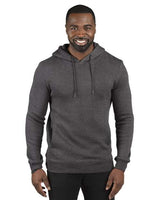 Threadfast Apparel 320H Unisex Ultimate Fleece Pullover Hooded Sweatshirt #color_CHARCOAL HEATHER
