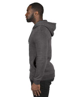 Threadfast Apparel 320H Unisex Ultimate Fleece Pullover Hooded Sweatshirt #color_CHARCOAL HEATHER
