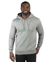 Threadfast Apparel 320H Unisex Ultimate Fleece Pullover Hooded Sweatshirt #color_HEATHER GREY