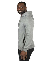 Threadfast Apparel 320H Unisex Ultimate Fleece Pullover Hooded Sweatshirt #color_HEATHER GREY