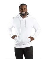 Threadfast Apparel 320H Unisex Ultimate Fleece Pullover Hooded Sweatshirt #color_WHITE