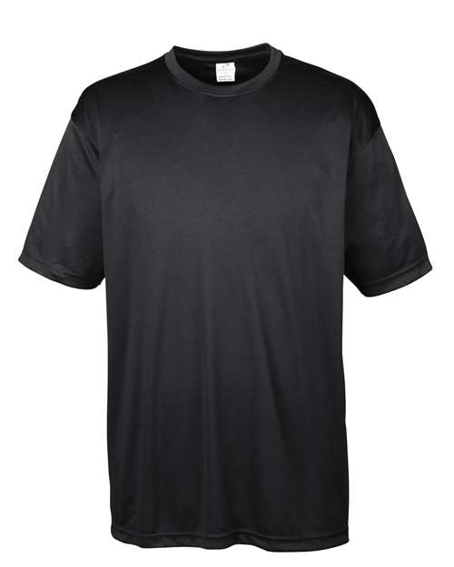 UltraClub 8620 Men's Cool & Dry Basic Performance T-Shirt #color_BLACK