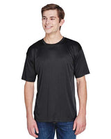UltraClub 8620 Men's Cool & Dry Basic Performance T-Shirt #color_BLACK