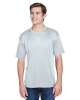 UltraClub 8620 Men's Cool & Dry Basic Performance T-Shirt #color_GREY