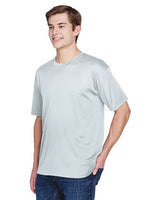 UltraClub 8620 Men's Cool & Dry Basic Performance T-Shirt #color_GREY